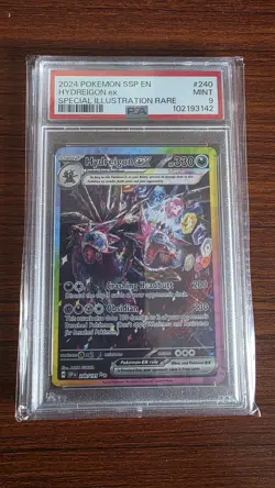 Hydreigon Ex 2024 Pokemon Surging Sparks #240/191 SIR PSA 9 - Image 1