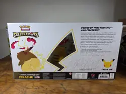 Pokemon Celebrations Figure Collection Pikachu VMAX Box Factory Sealed ETB - Image 3