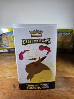 Pokemon Celebrations Figure Collection Pikachu VMAX Box Factory Sealed ETB - Image 4