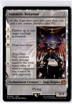 Summon: Bahamut - FINAL FANTASY (FIN) 01 NM - Image 1