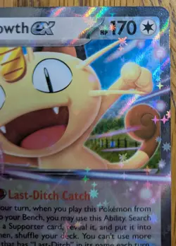 Meowth ex 062/088 Double Rare Pokemon Perfect Order ME03 NM - Image 2