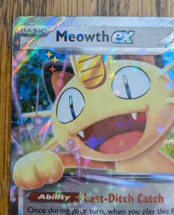 Meowth ex 062/088 Double Rare Pokemon Perfect Order ME03 NM - Image 5