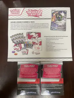 Sealed Pokemon White Flare Etb And Two Booster Bundle. Factory Sealed - Image 2
