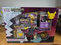 Pokemon TCG: Celebrations Collection: Dragapult Prime Box New Factory Sealed - Image 1