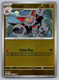 2025 Pokemon Phantasmal Flames Gliscor 050/094 Reverse Holo - Image 1