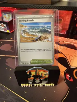 Pokemon - Surfing Beach 129/132 - Mega Evolution - NM/M - Image 1