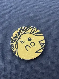 Nintendo Pokemon TCG Pikachu Flip Coin Plastic Collectible 2000 - Image 1