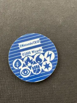 Nintendo Pokemon TCG Pikachu Flip Coin Plastic Collectible 2000 - Image 2