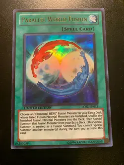 Yu-Gi-Oh! TCG Parallel World Fusion LC02-EN011 Legendary Collection 2 Limited Ed - Image 1