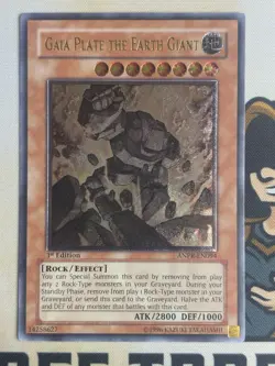 Gaia Plate the Earth Giant ANPR-EN094 1st Edition Ultimate Rare YuGiOh! NM EURO - Image 2