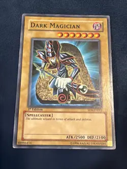 Dark Magician - SD6-EN003 - Common - Unlimited Edition Moderately Played Structu - Image 1