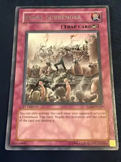 Yugioh Royal Surrender - TLM-EN059 Ultimate Rare 1st Edition NM - Image 1
