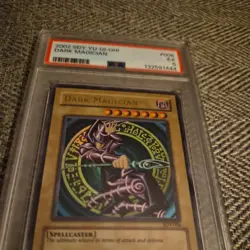 PSA 5 EX 2002 Yu-Gi-Oh Dark Magician #006 - Image 2