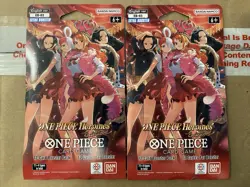 ONE PIECE Heroines EB-03 Sleeved Booster Pack English LOT OF 2 New/Sealed - Image 2