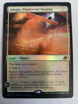 MTG Adagia, Windswept Bastion EOE 0250 Foil Mythic NM - Image 1