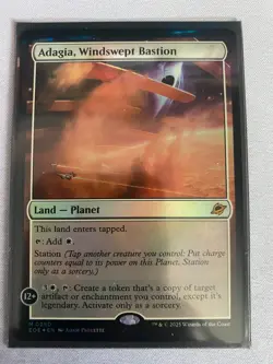 MTG Adagia, Windswept Bastion EOE 0250 Foil Mythic NM - Image 3