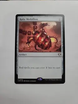 MTG - Ruby Medallion _Commander Masters Regular Rare #0405 - Image 1