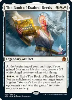 The Book of Exalted Deeds ~ PROMO PACK [ NearMint ] [ Magic MTG ] - Image 1