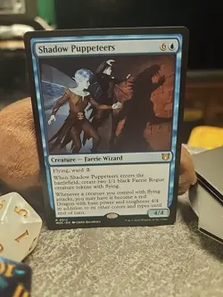 MTG Shadow Puppeteers - Regular - Wilds of Eldraine Commander #0012 - Image 1