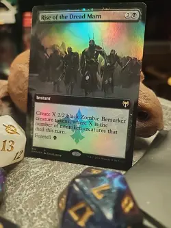 MTG Rise of the Dread Marn - Extended foil art - Kaldheim #354 - Image 2