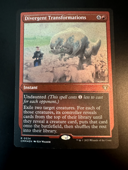 MTG - Divergent Transformations - (534/1173) - Commander Masters - FOIL - Image 1
