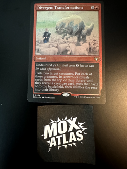 MTG - Divergent Transformations - (534/1173) - Commander Masters - FOIL - Image 2