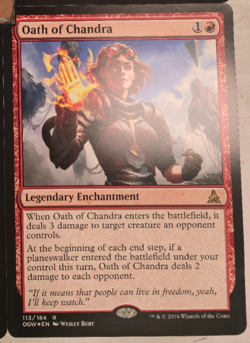 MTG Giant Oversized (19x26) Oath of the Gatewatch Set Jace Gideon Chandra Nissa - Image 5