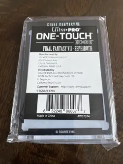 Ultra PRO ONE-TOUCH EDGE FINAL FANTASY VII SEPHIROTH MTG - Image 2