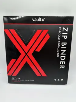 Vault X SV10 Destined Rivals 12 Pocket 1st Edition Binder Pokemon Sealed New! - Image 1