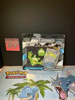 Pokemon TCG Black Bolt Blister Tech Sticker Collection - Factory Sealed New - Image 1