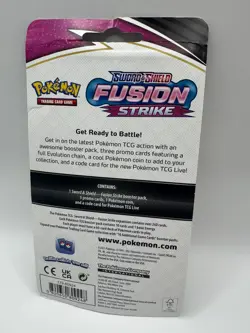 Pokemon TCG: Sword & Shield Fusion Strike Single Pack Blister (RillaBoom)!2021 - Image 2