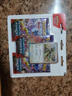 Pokemon TCG, SV5 Temporal Forces 3 Pack Blister and Promo Card - Image 4