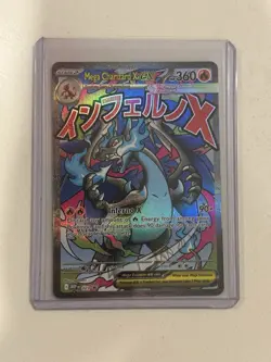 Pokemon Mega Charizard X EX Me: Mega Evolution Promo Holo 023 - Image 1