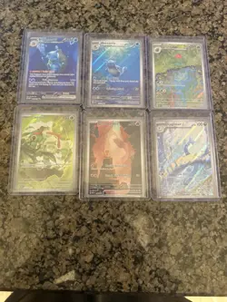 Pokemon TCG 151 EX Holo Lot - Blastoies Alt, Charmander, Dragonair IR And More - Image 1