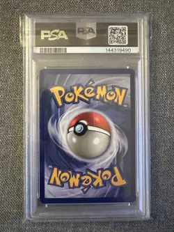PSA 8 1st Edition Geodude Pokemon Fossil 1999 Common #47 Near Mint Fresh Slab - Image 4