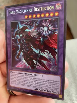 YuGiOh Dark Magician of Destruction 1st Edition MZMU-EN011 Secret Rare - Image 3