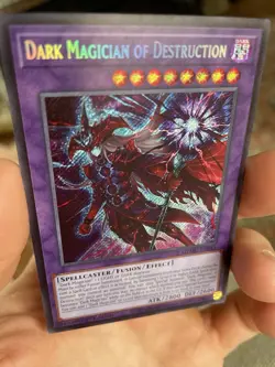 YuGiOh Dark Magician of Destruction 1st Edition MZMU-EN011 Secret Rare - Image 5