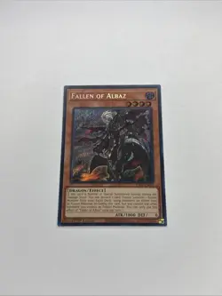 Yu Gi Oh Fallen of Albaz (RA01-EN021) Secret Rare 1st Edition (NM) - Image 1