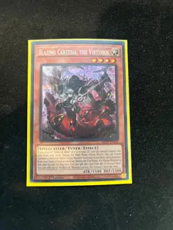 Yu-Gi-Oh | Blazing Cartesia, The Virtuous | NM | MP23-EN162 | Pris. Secret - Image 1