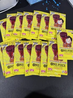 One Piece 500 Years In The Future OP-07 Five 15 Booster Packs Lot English - Image 1
