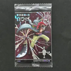 S5234 Edward Newgate SR Japanese One Piece Wafer Card SEALED F21 - Image 1