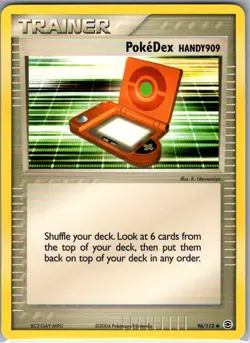 PokeDex (HANDY909) 96/112 Non Holo FireRed & LeafGreen - Pokemon Card - NM - Image 1