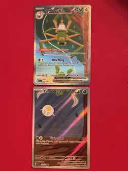 Pokemon TCG Spidops EX, Tarountula Ex, Cubone - 3 Card Custom Lot - Image 1