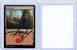 Mountain Foil #284 Theros Beyond Death Signed Artist Proof MTG - Image 3
