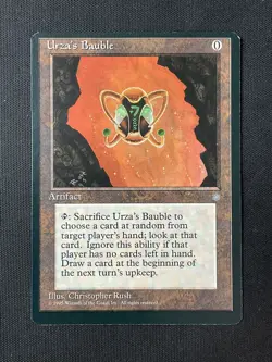 MTG Ice Age Urza's Bauble LP Artifact Uncommon - Image 1