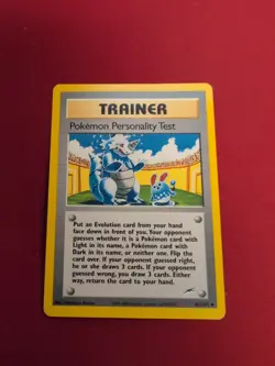 Pokemon Neo Destiny | #102/105 | Pokemon Personality Test | Non Holo | LP - Image 1