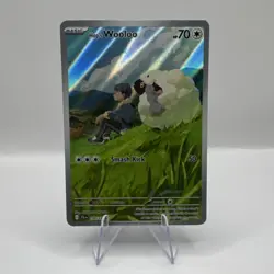 Pokemon Hop's Wooloo 170/159 Sv09: Journey Together Illustration Rare Holo 70 HP - Image 1