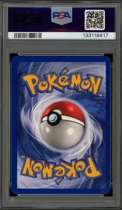 Pokemon Raichu Fossil 1st Edition Holo Rare #14 PSA 8 - Image 2
