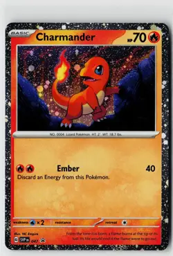 Pokemon SV: Scarlet & Violet Promo Cards #047 Charmander - Image 1
