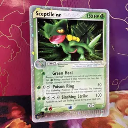 Pokemon Sceptile EX Holo Rare Card Team Magma vs Team Aqua, 93/95 - Image 5